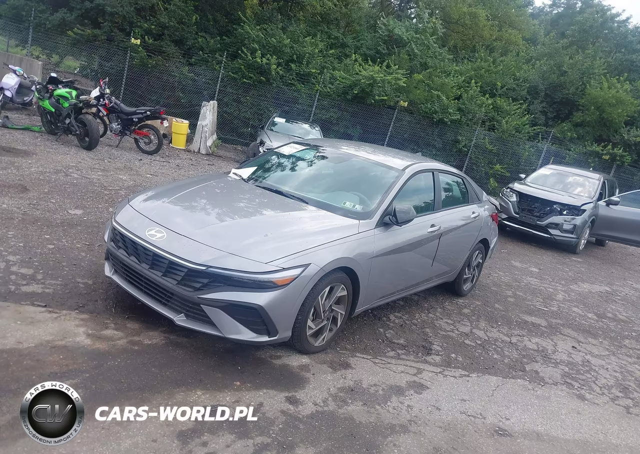 2025 Hyundai Elantra Sel Sport VIN:KMHLM4DG2SU083163 - 2