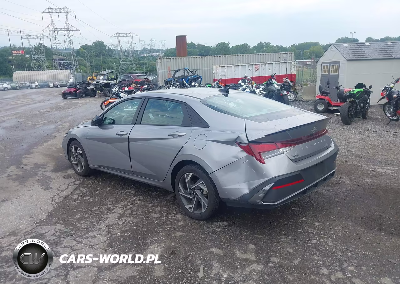 2025 Hyundai Elantra Sel Sport VIN:KMHLM4DG2SU083163 - 6