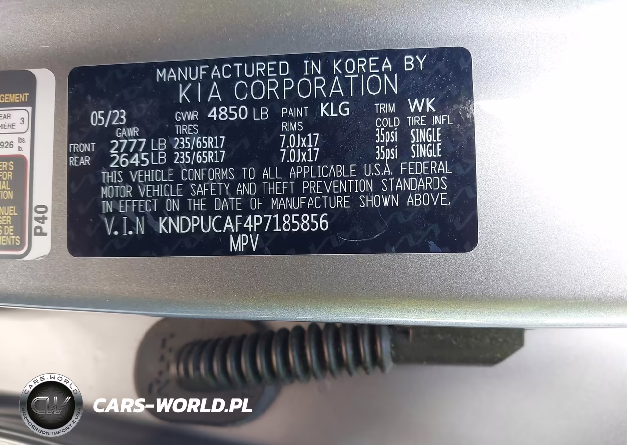 2023 Kia Sportage Lx VIN:KNDPUCAF4P7185856 - 9