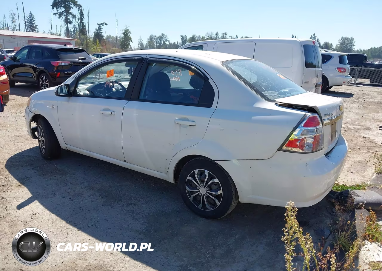 2008 Chevrolet Aveo Ls VIN:KL1TD56608B098691 - 3