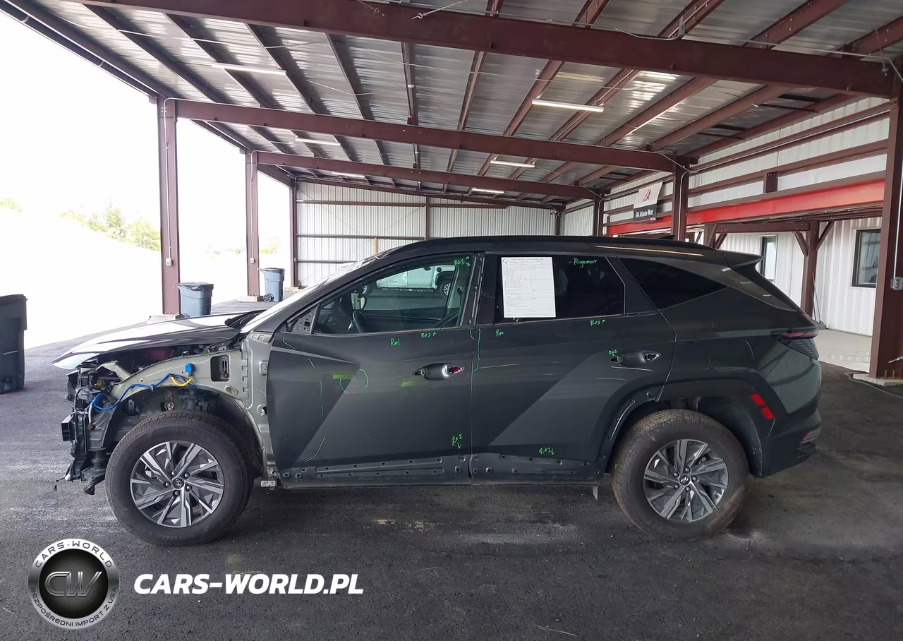 2022 Hyundai Tucson Hybrid Blue VIN:KM8JBCA10NU076921 - 14