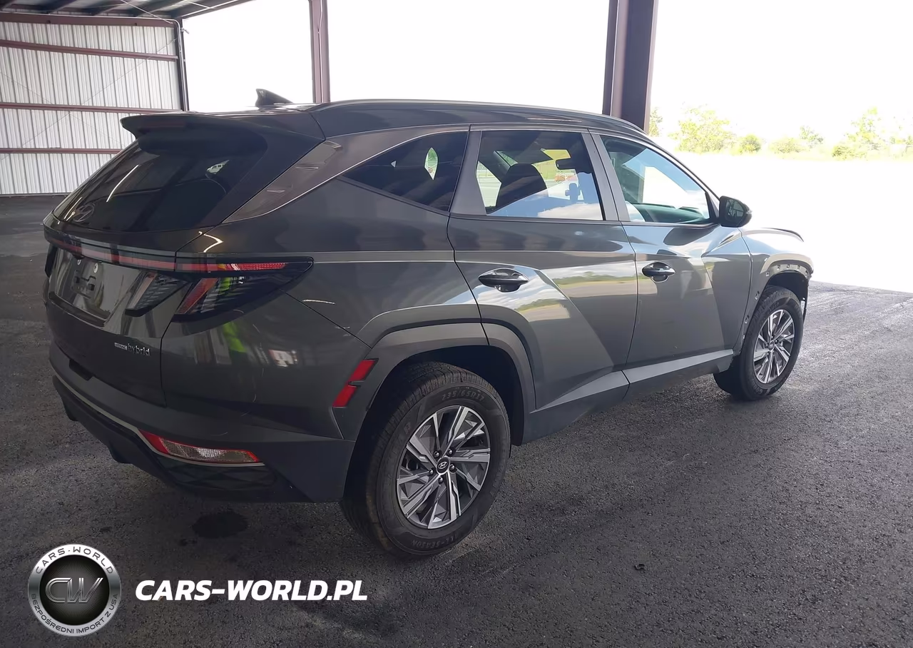 2022 Hyundai Tucson Hybrid Blue VIN:KM8JBCA10NU076921 - 4
