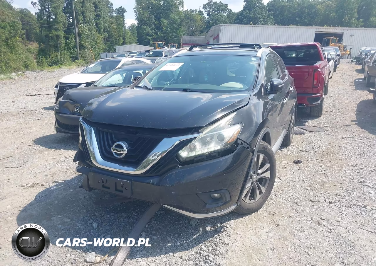 2015 Nissan Murano Sl VIN:5N1AZ2MH5FN219517 - 2