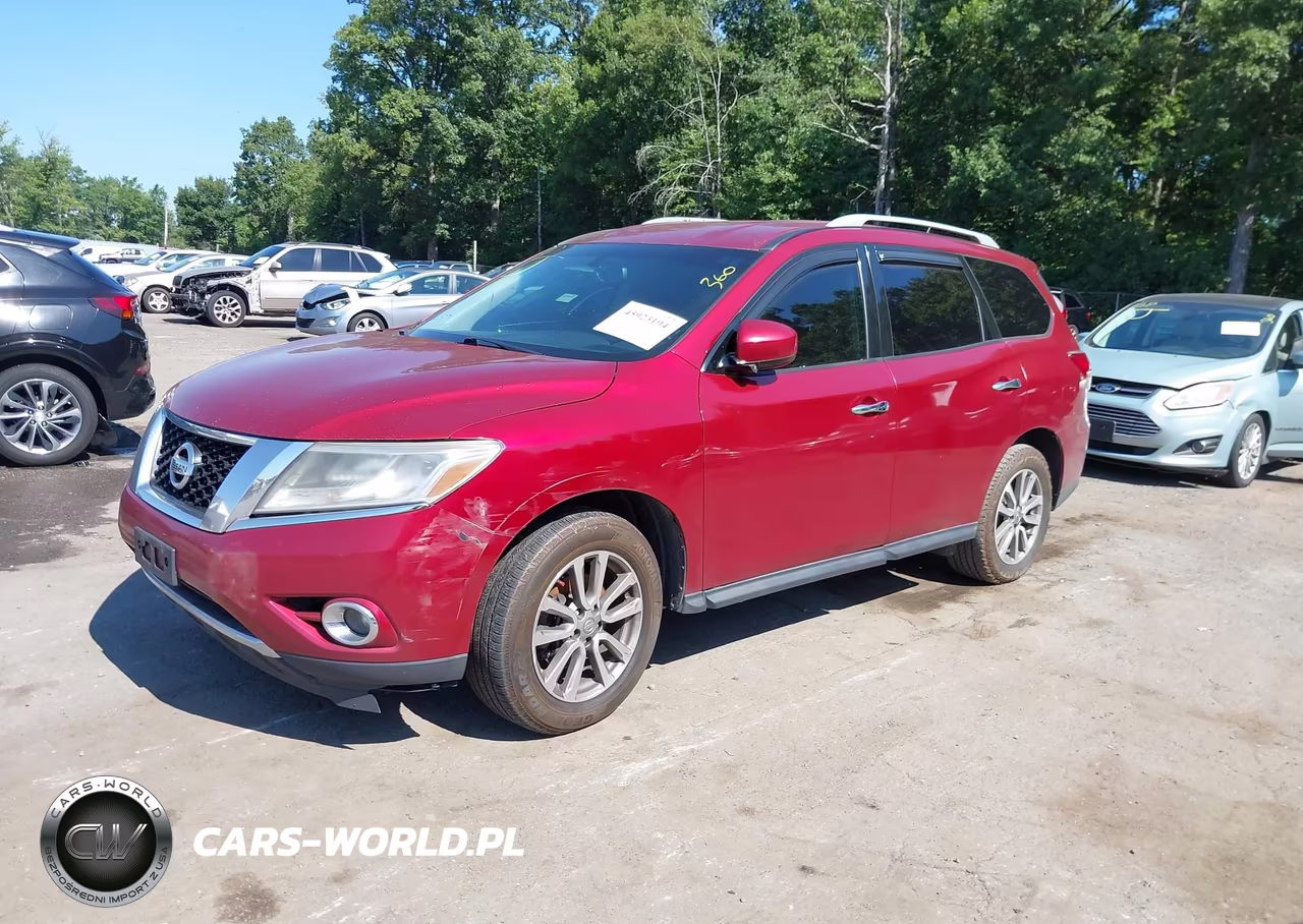 2015 Nissan Pathfinder Platinum-S-Sl-Sv VIN:5N1AR2MM5FC636192 - 2
