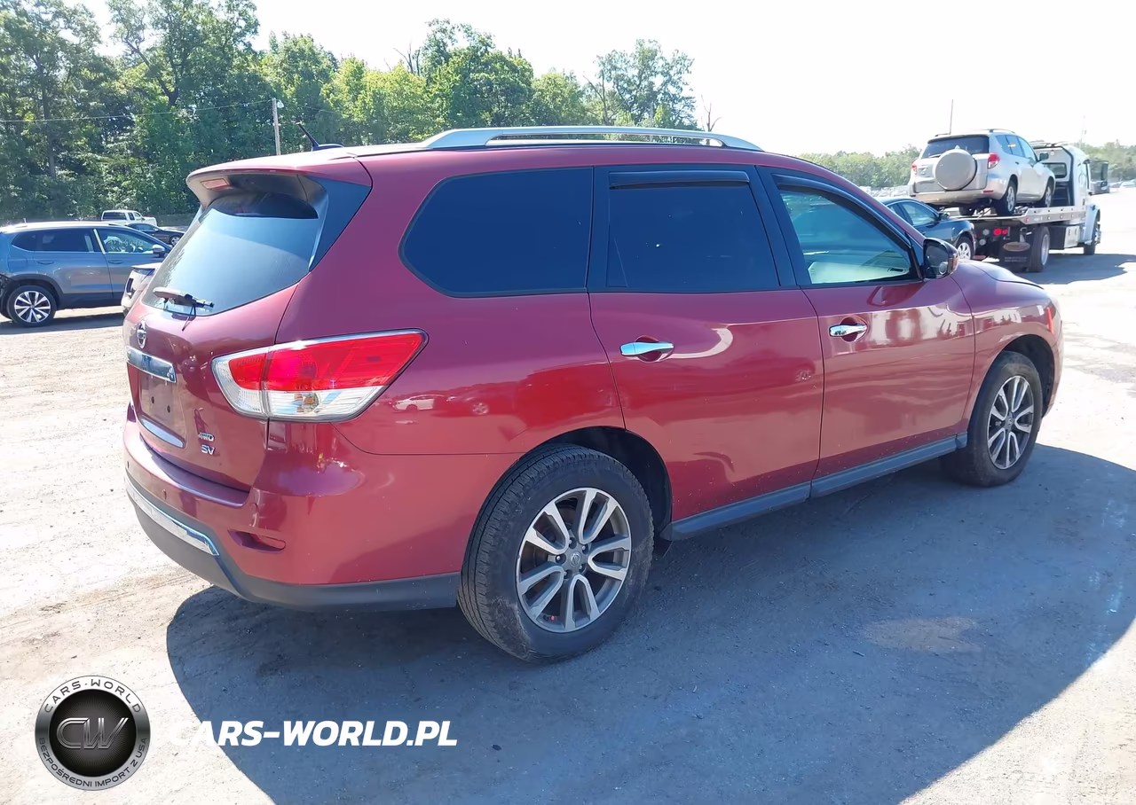 2015 Nissan Pathfinder Platinum-S-Sl-Sv VIN:5N1AR2MM5FC636192 - 4