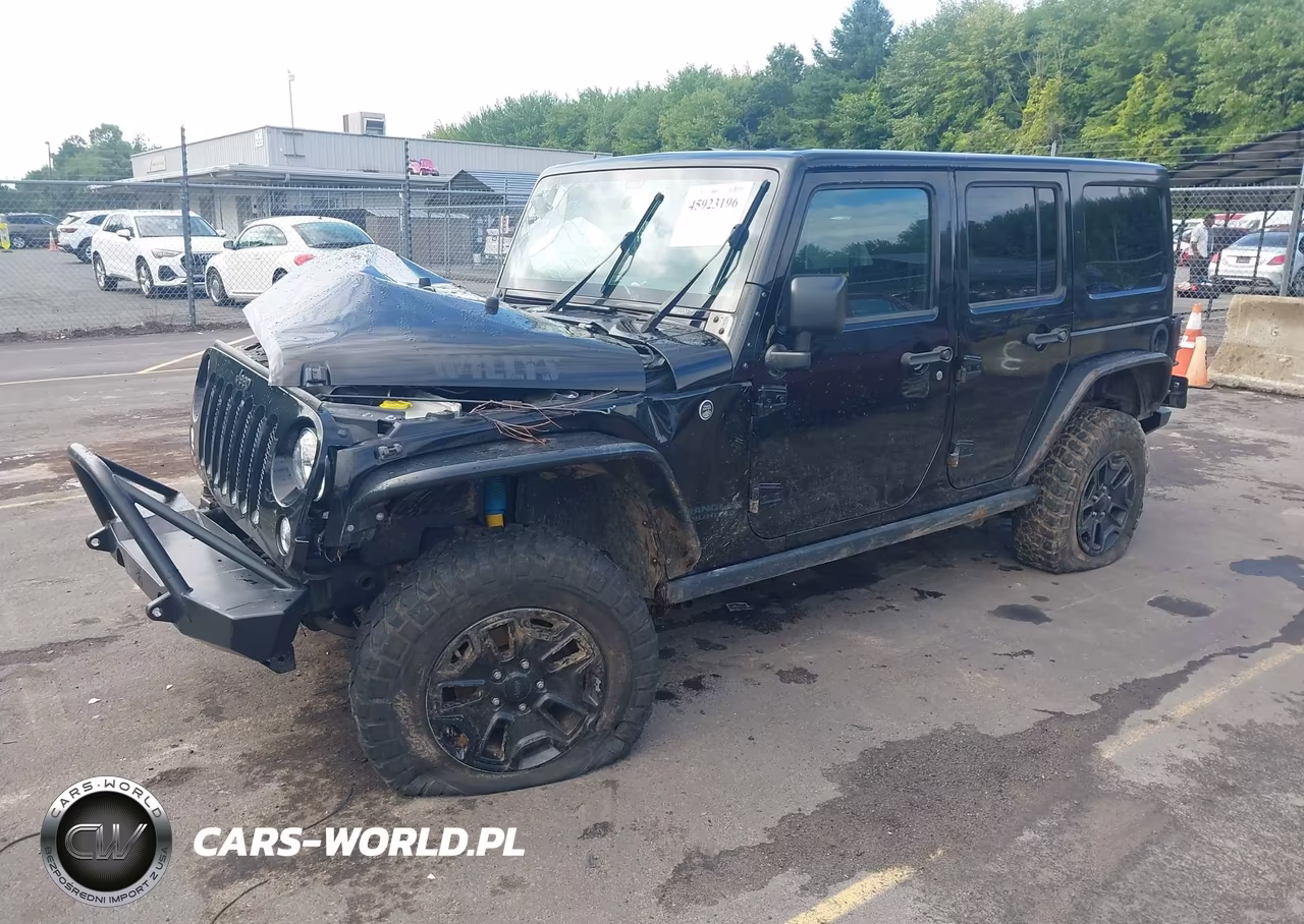 2016 Jeep Wrangler Unlimited Willys Wheeler VIN:1C4HJWDG6GL345407 - 2