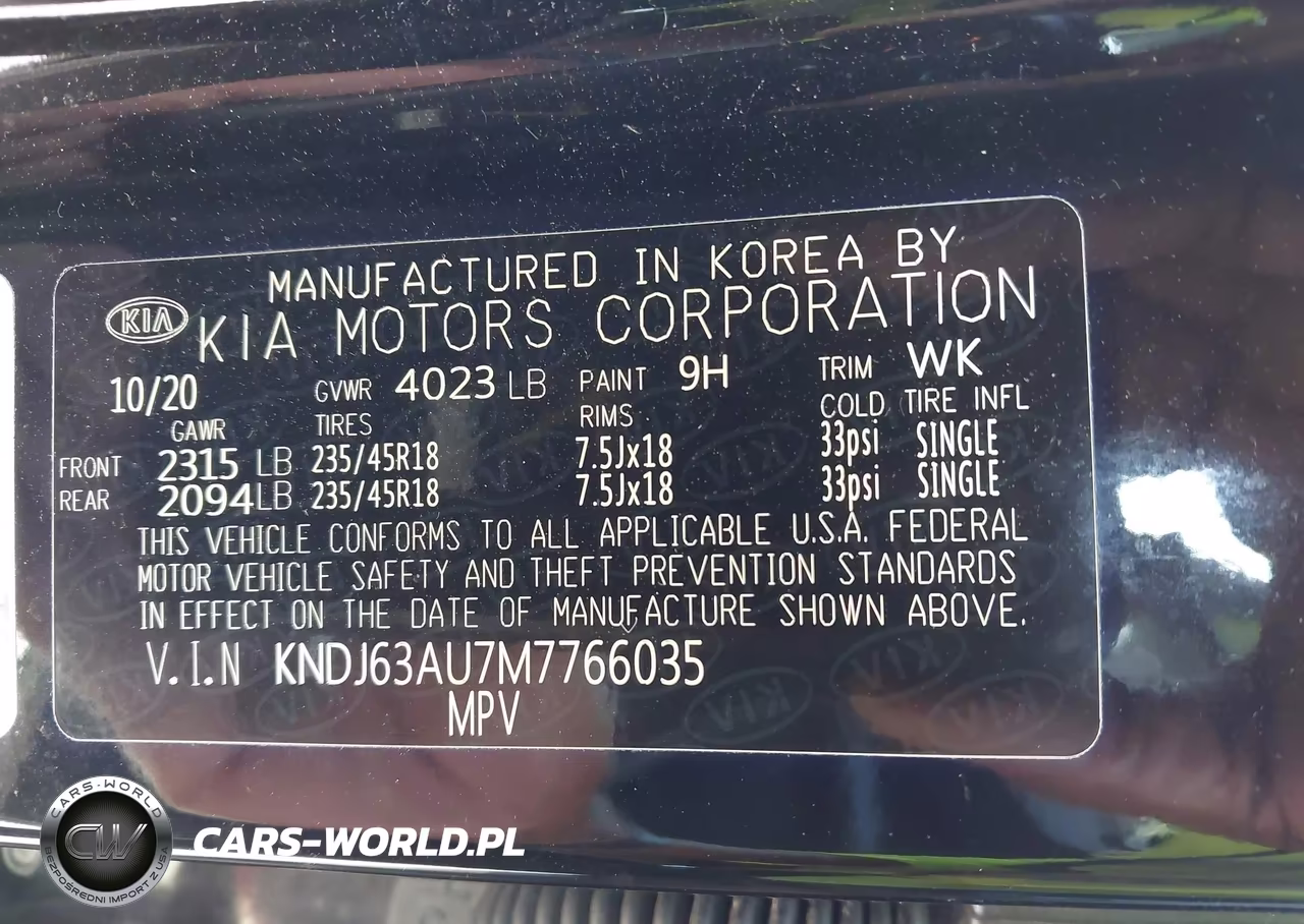 2021 Kia Soul Gt-Line VIN:KNDJ63AU7M7766035 - 9