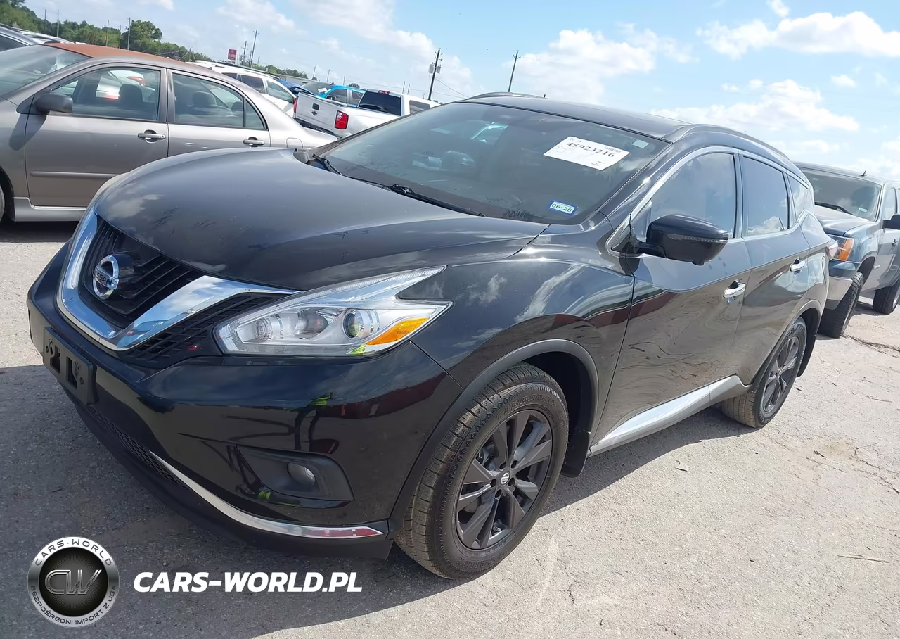 2017 Nissan Murano Sv VIN:5N1AZ2MG9HN163477 - 2