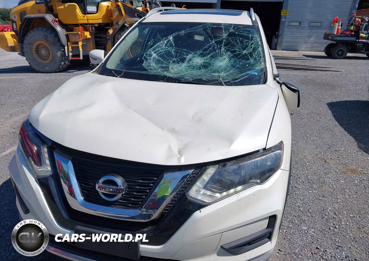 2017 Nissan Rogue Sv VIN:JN8AT2MV0HW022221 - 17