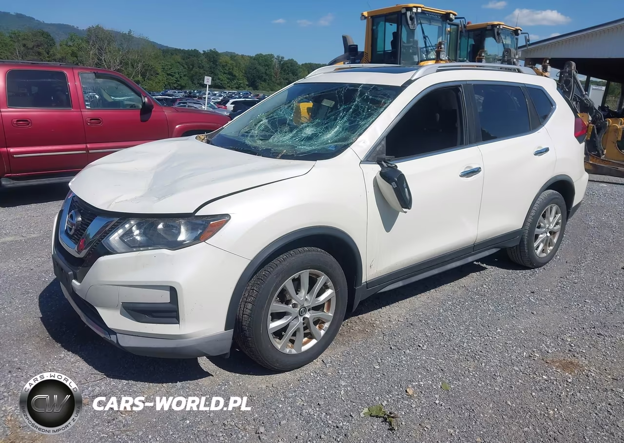 2017 Nissan Rogue Sv VIN:JN8AT2MV0HW022221 - 2