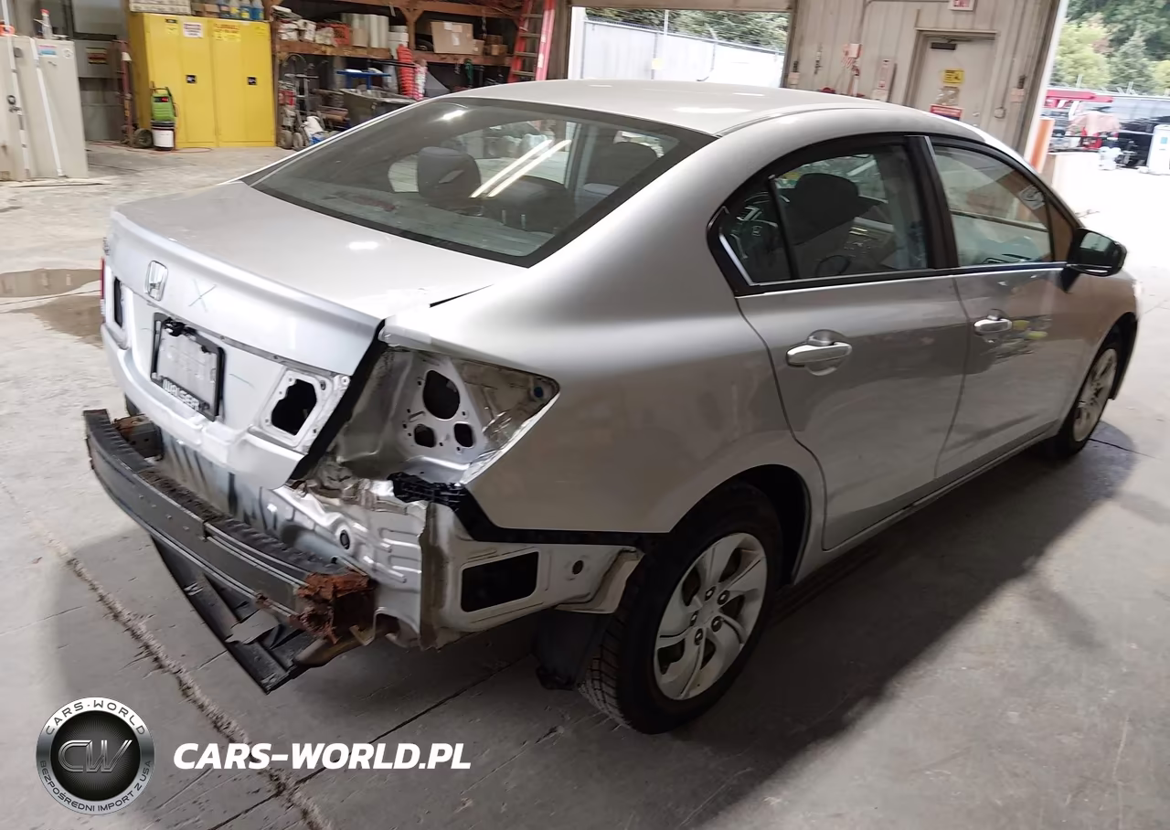 2015 Honda Civic Lx VIN:19XFB2E55FE038960 - 4