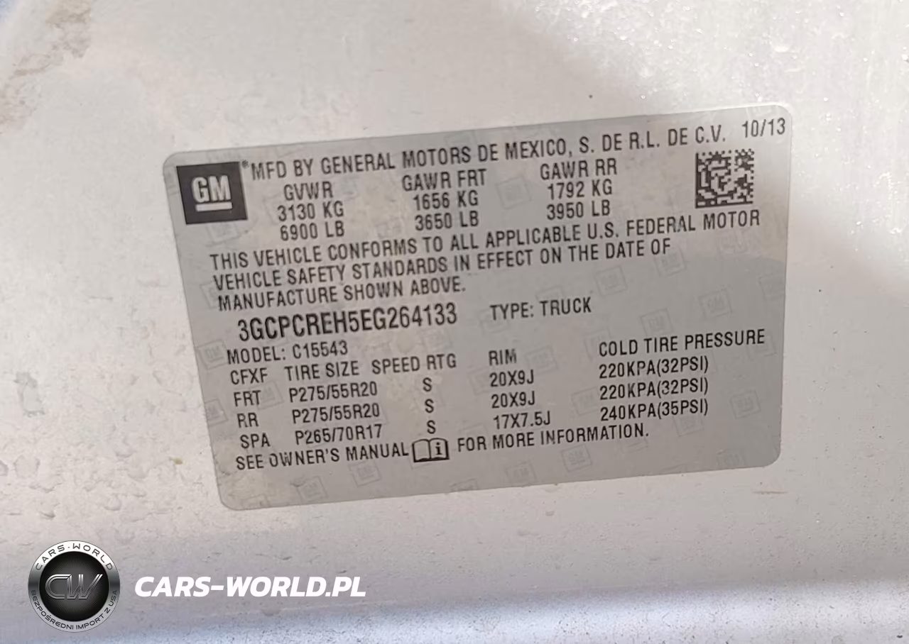 2014 Chevrolet Silverado 1500 1Lt VIN:3GCPCREH5EG264133 - 9