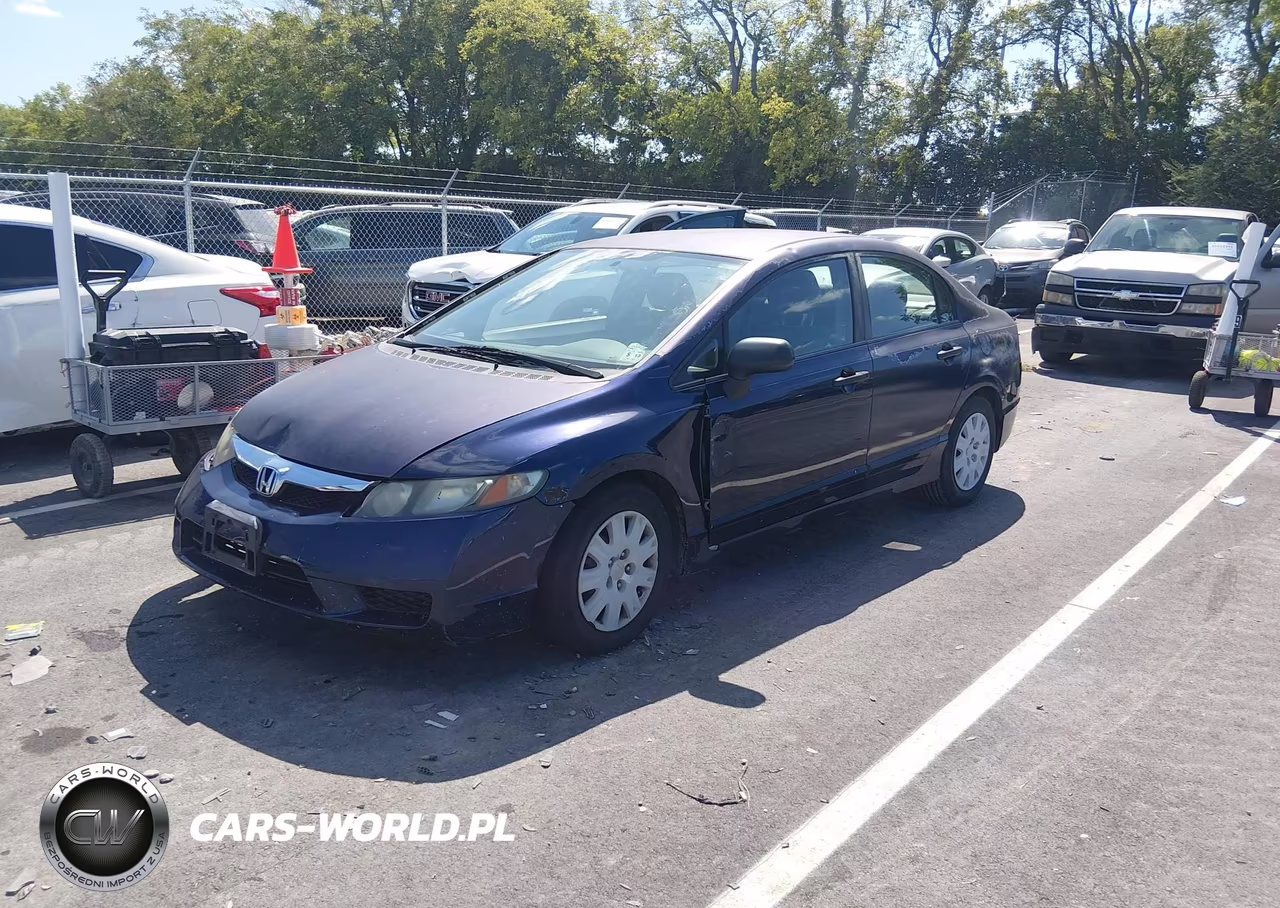 2009 Honda Civic Vp VIN:2HGFA16379H511665 - 2