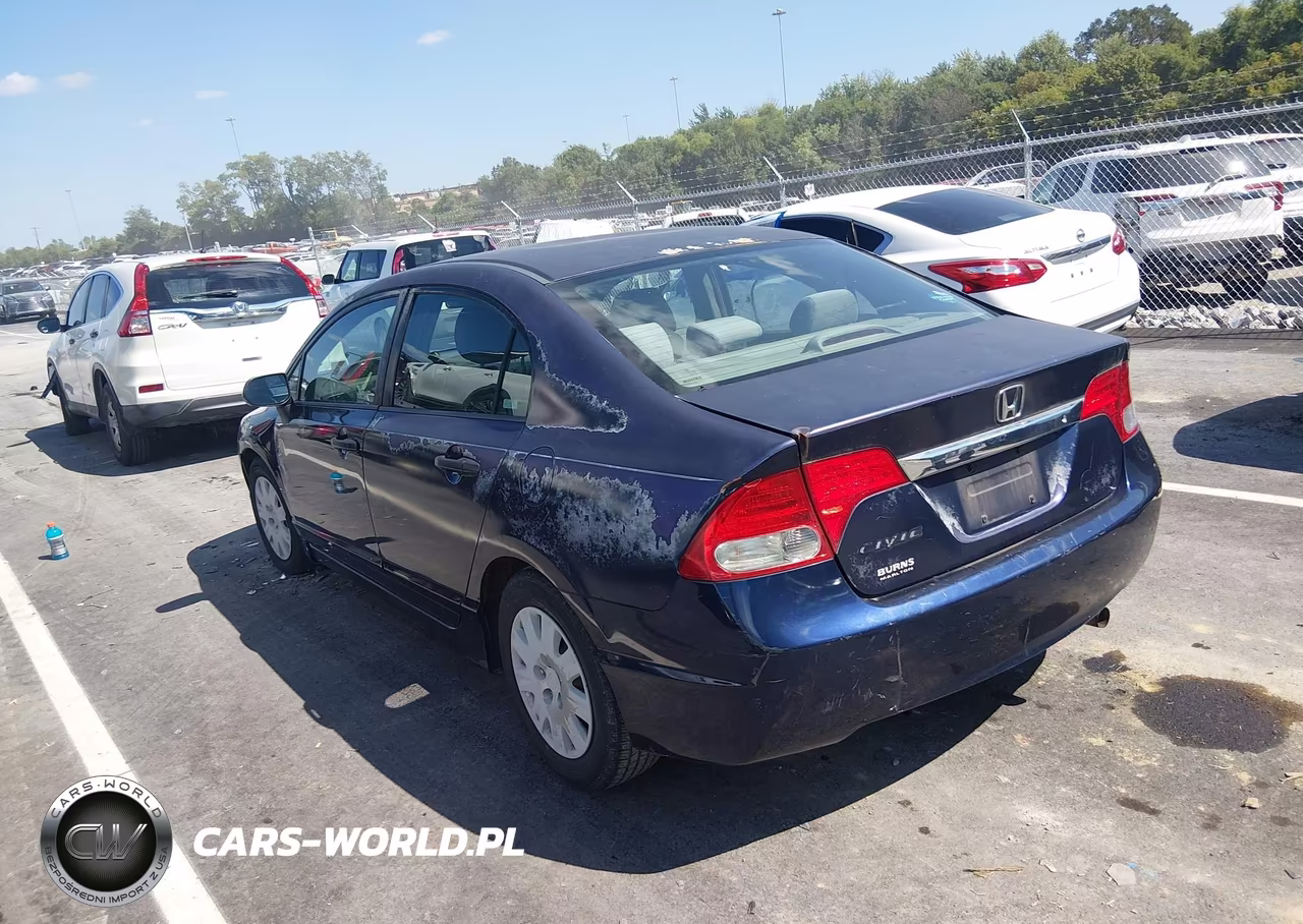 2009 Honda Civic Vp VIN:2HGFA16379H511665 - 3