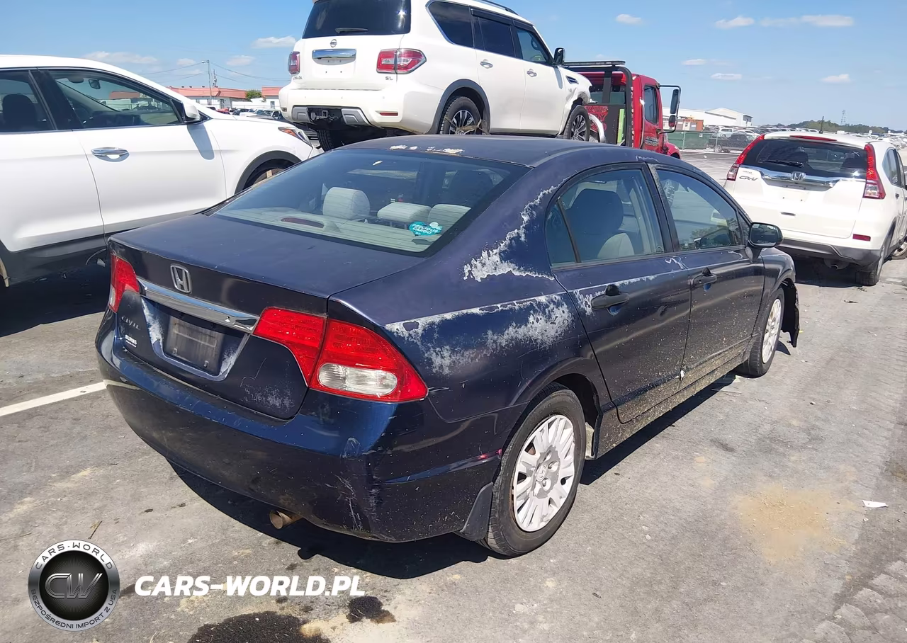 2009 Honda Civic Vp VIN:2HGFA16379H511665 - 4