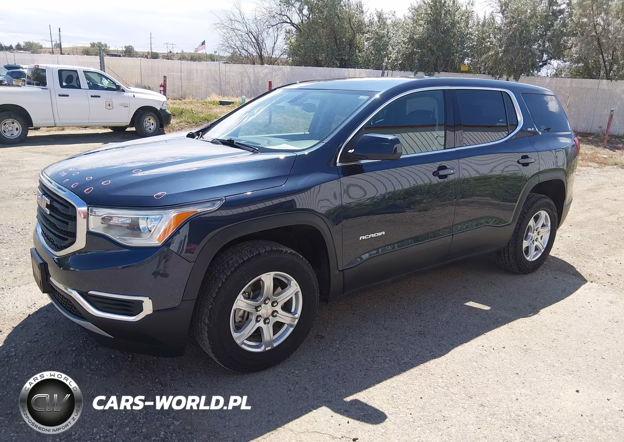 2019 GMC Acadia Sle-1 VIN:1GKKNRLA7KZ233203 - 2