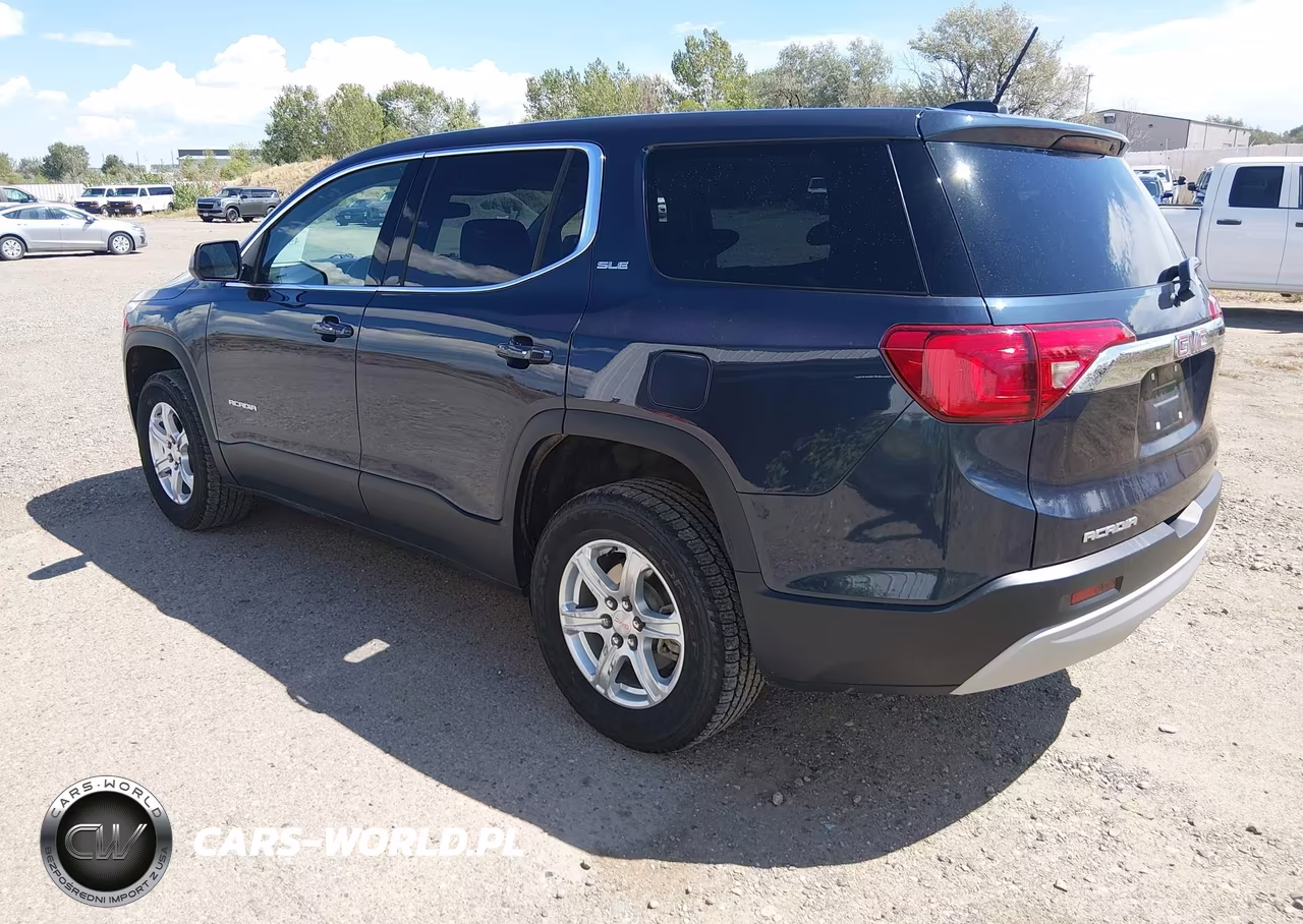 2019 GMC Acadia Sle-1 VIN:1GKKNRLA7KZ233203 - 3