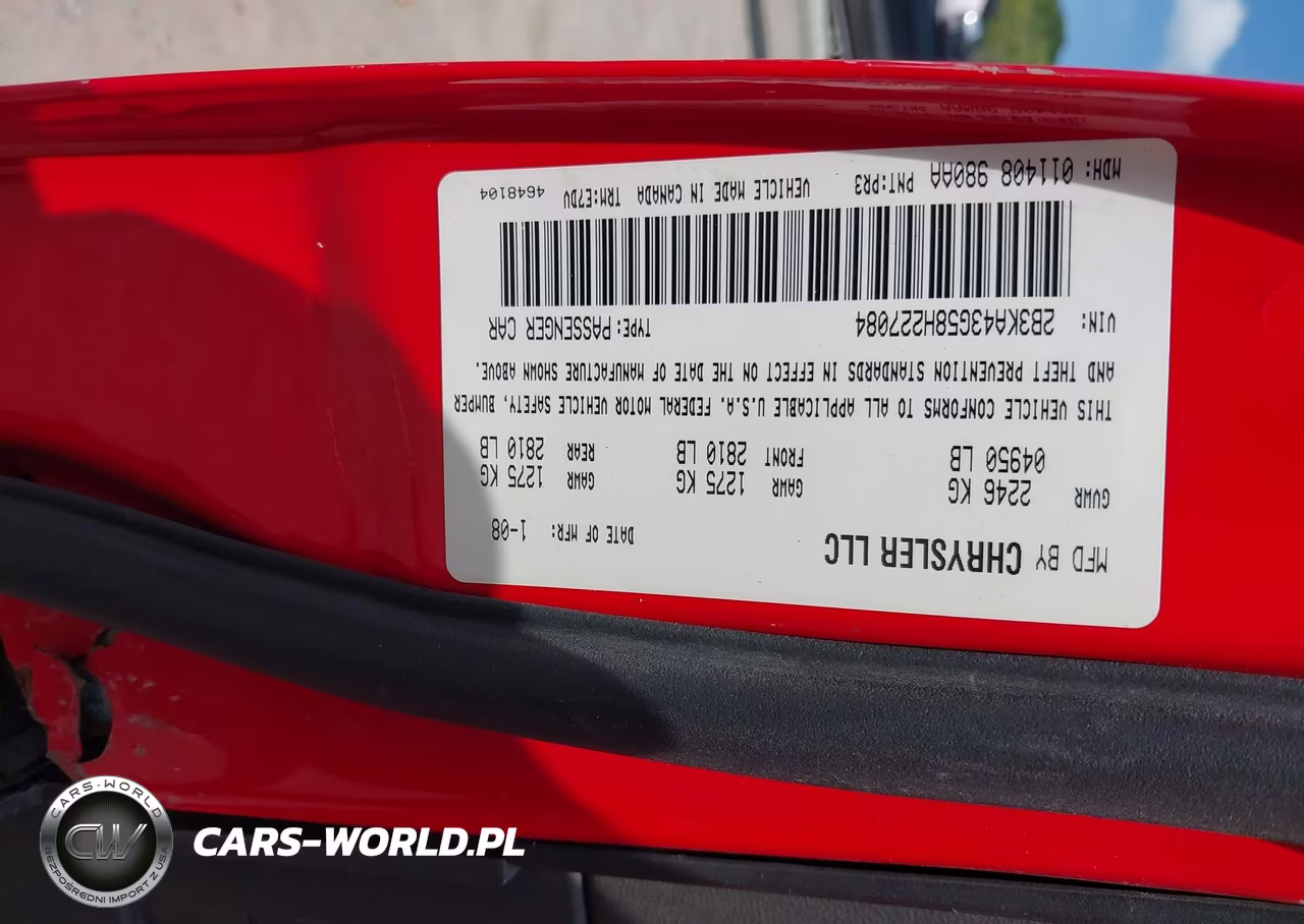 2008 Dodge Charger VIN:2B3KA43G58H227084 - 9