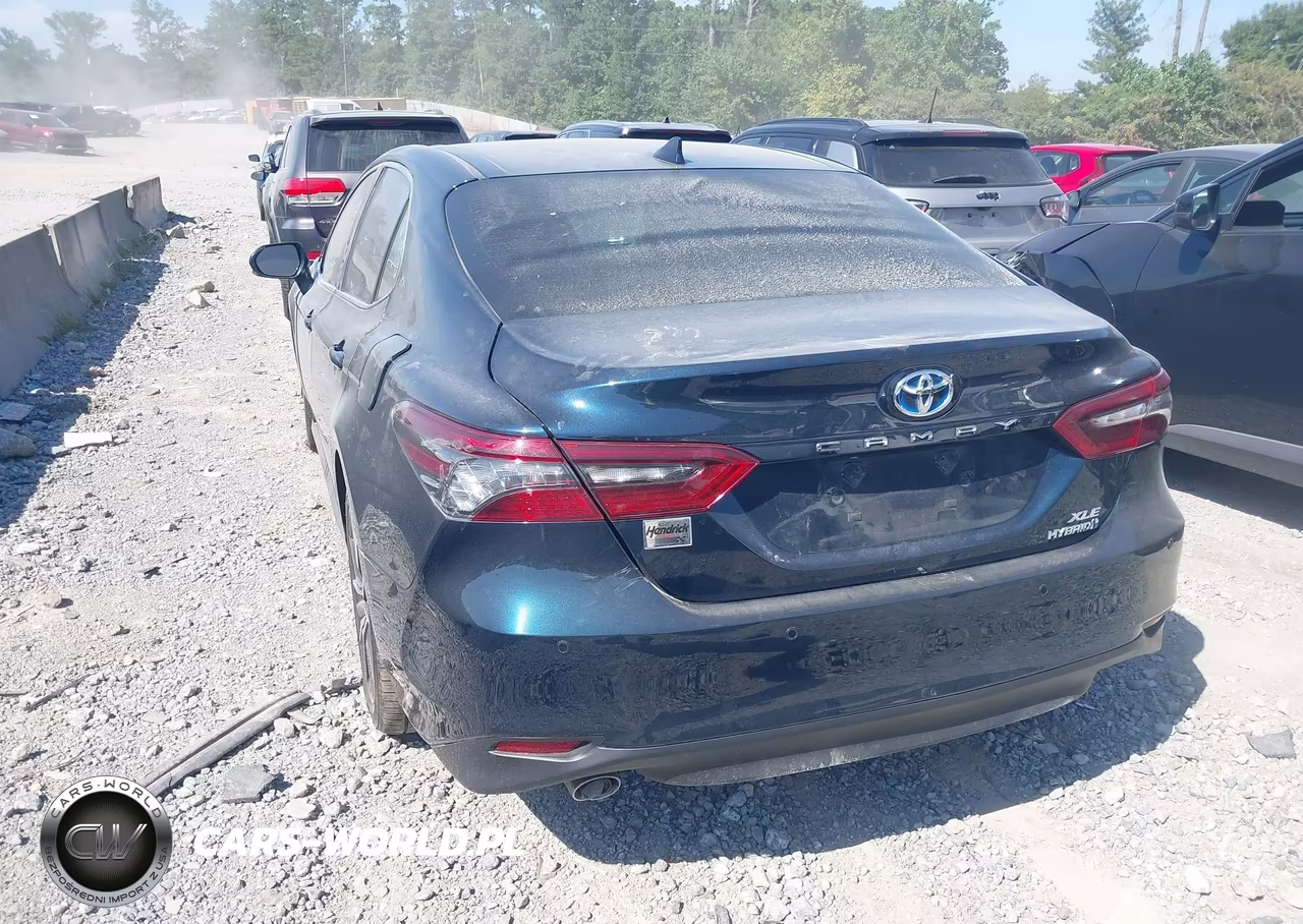 2021 Toyota Camry Xle Hybrid VIN:4T1F31AK1MU559722 - 3