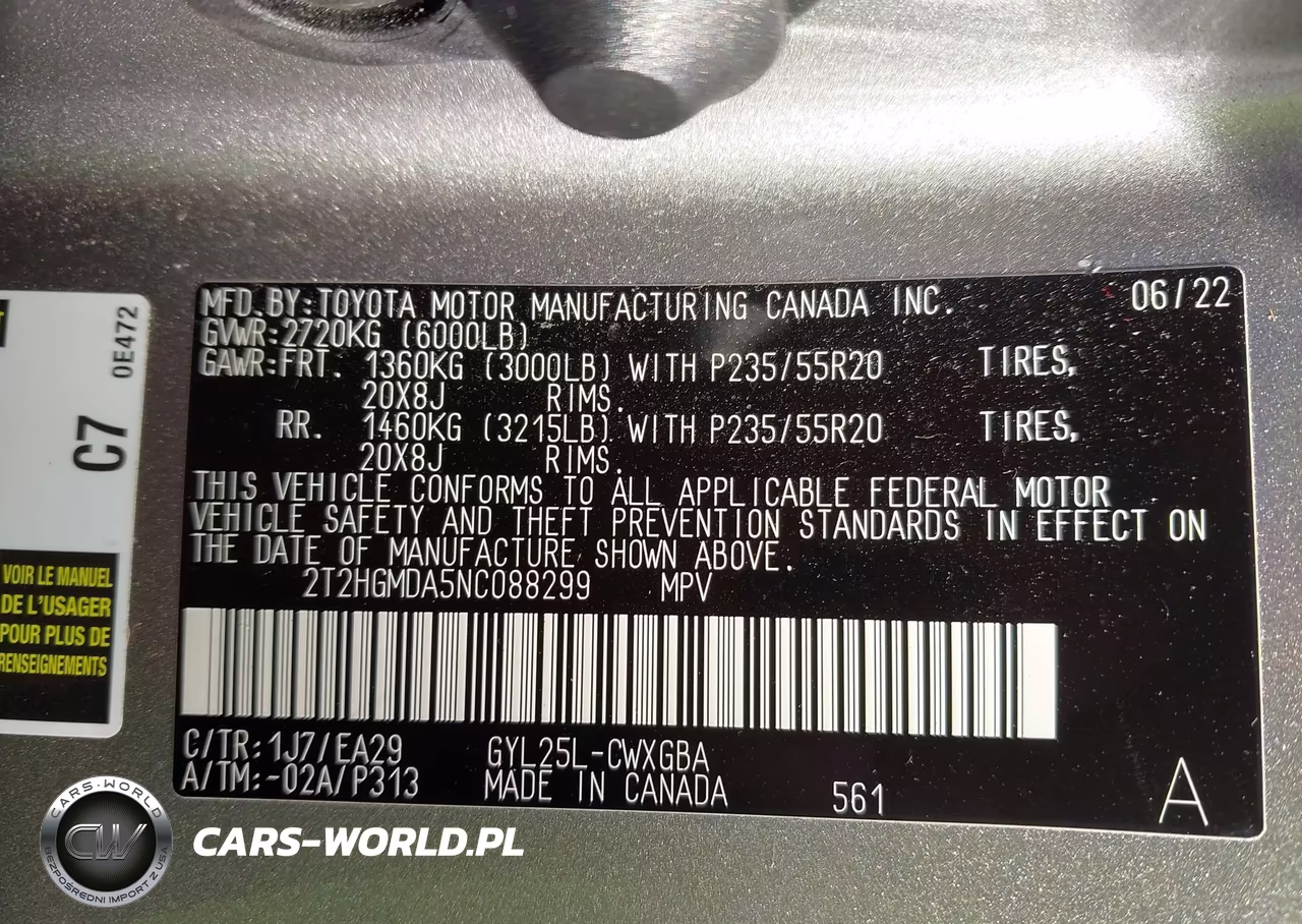 2022 Lexus Rx 450H VIN:2T2HGMDA5NC088299 - 9