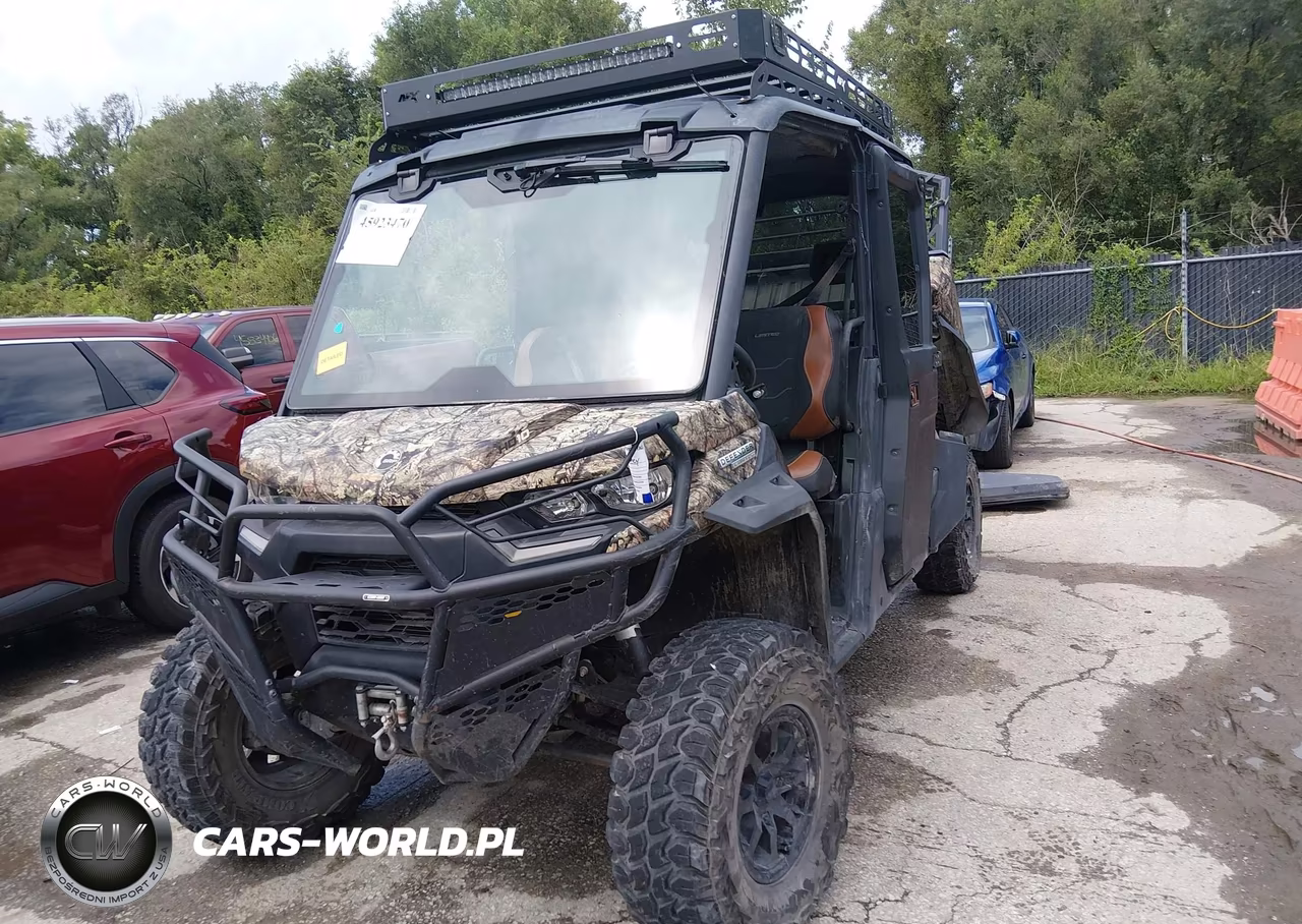 2022 Can-Am Defender Max Limited Cab Hd10 VIN:3JBUUAX44NK001966 - 2