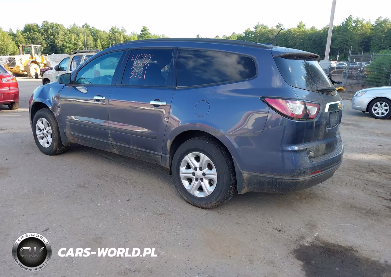 2014 Chevrolet Traverse Ls VIN:1GNKVFKD1EJ290691 - 3