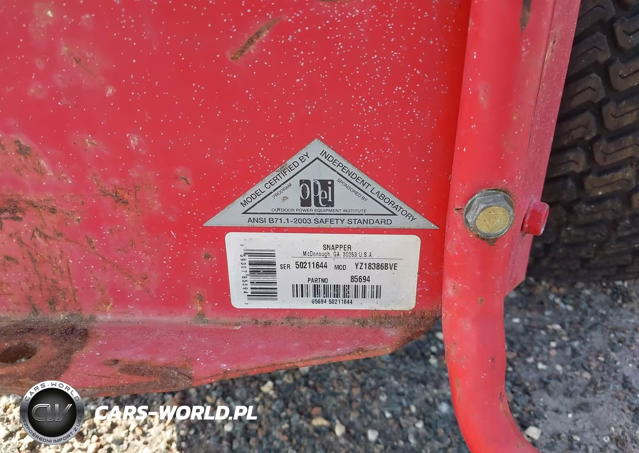 2000 Snapper Pro Other VIN:50211644 - 9
