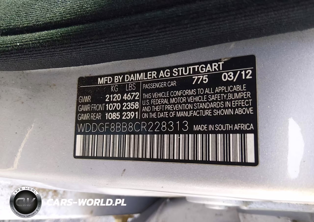 2012 Mercedes-Benz C 300 Sport 4Matic VIN:WDDGF8BB8CR228313 - 9