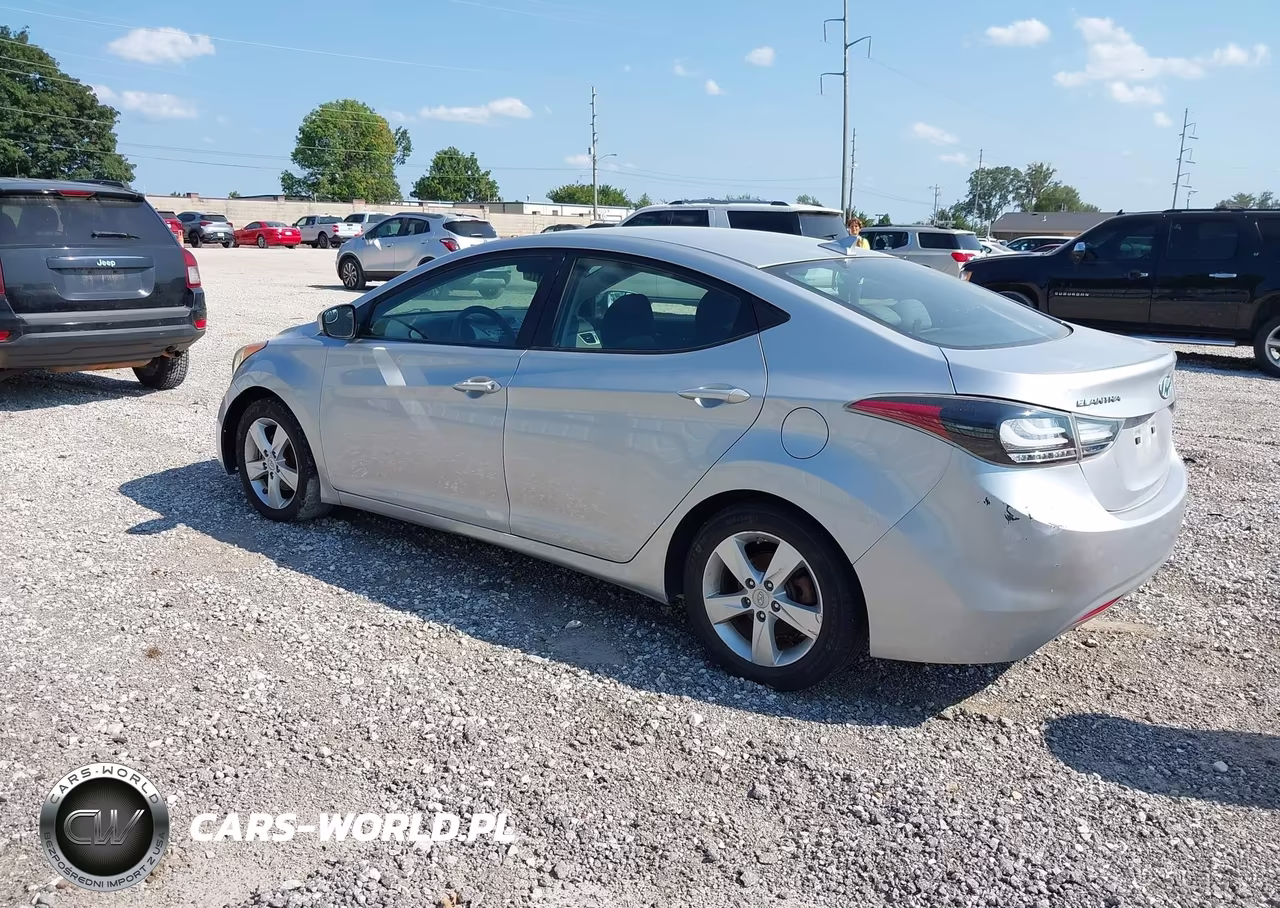 2013 Hyundai Elantra Gls VIN:5NPDH4AE6DH361494 - 3