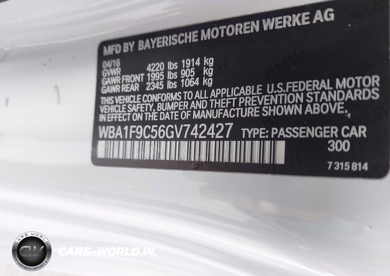 2016 BMW 228I VIN:WBA1F9C56GV742427 - 9