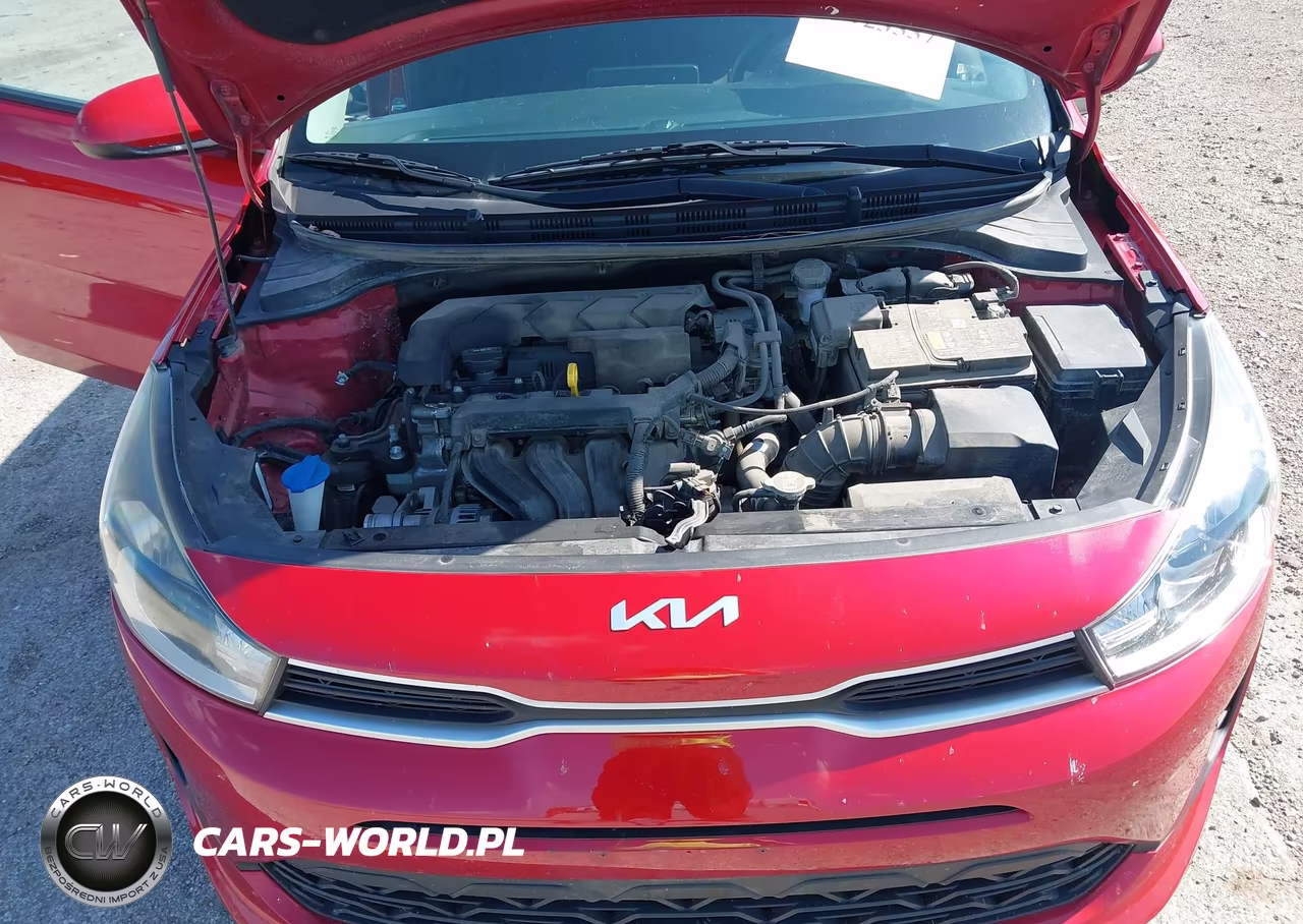 2022 Kia Rio S VIN:3KPA24AD8NE458472 - 10