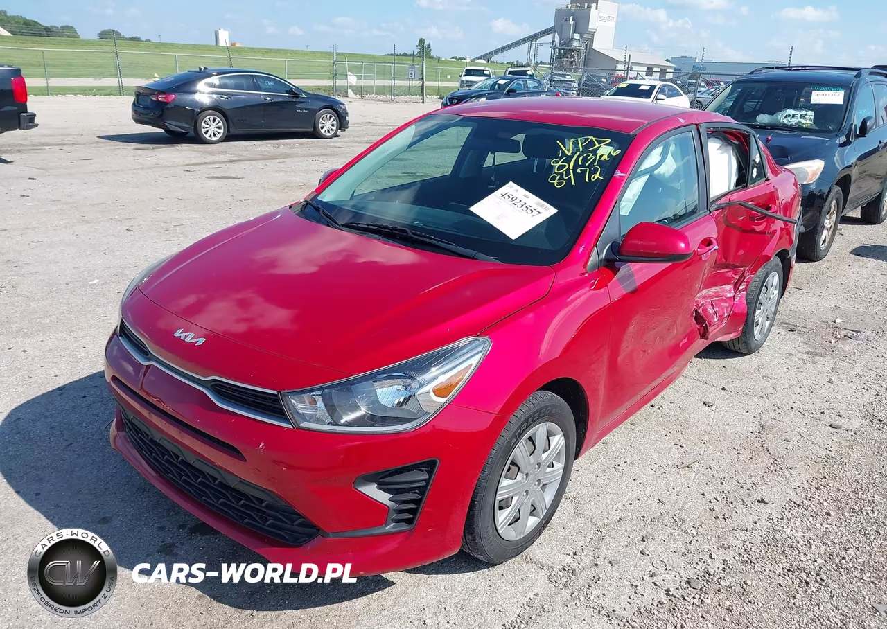2022 Kia Rio S VIN:3KPA24AD8NE458472 - 2