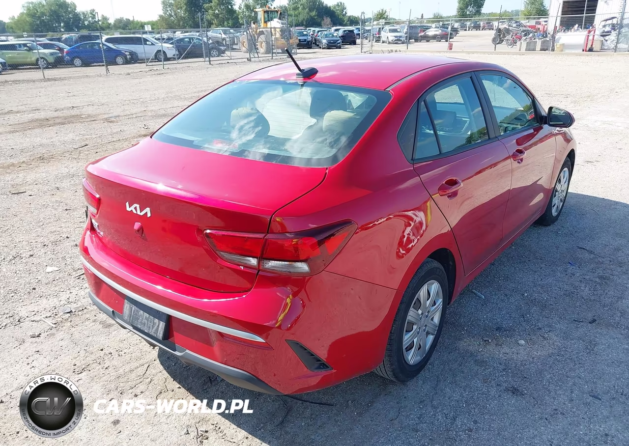 2022 Kia Rio S VIN:3KPA24AD8NE458472 - 4