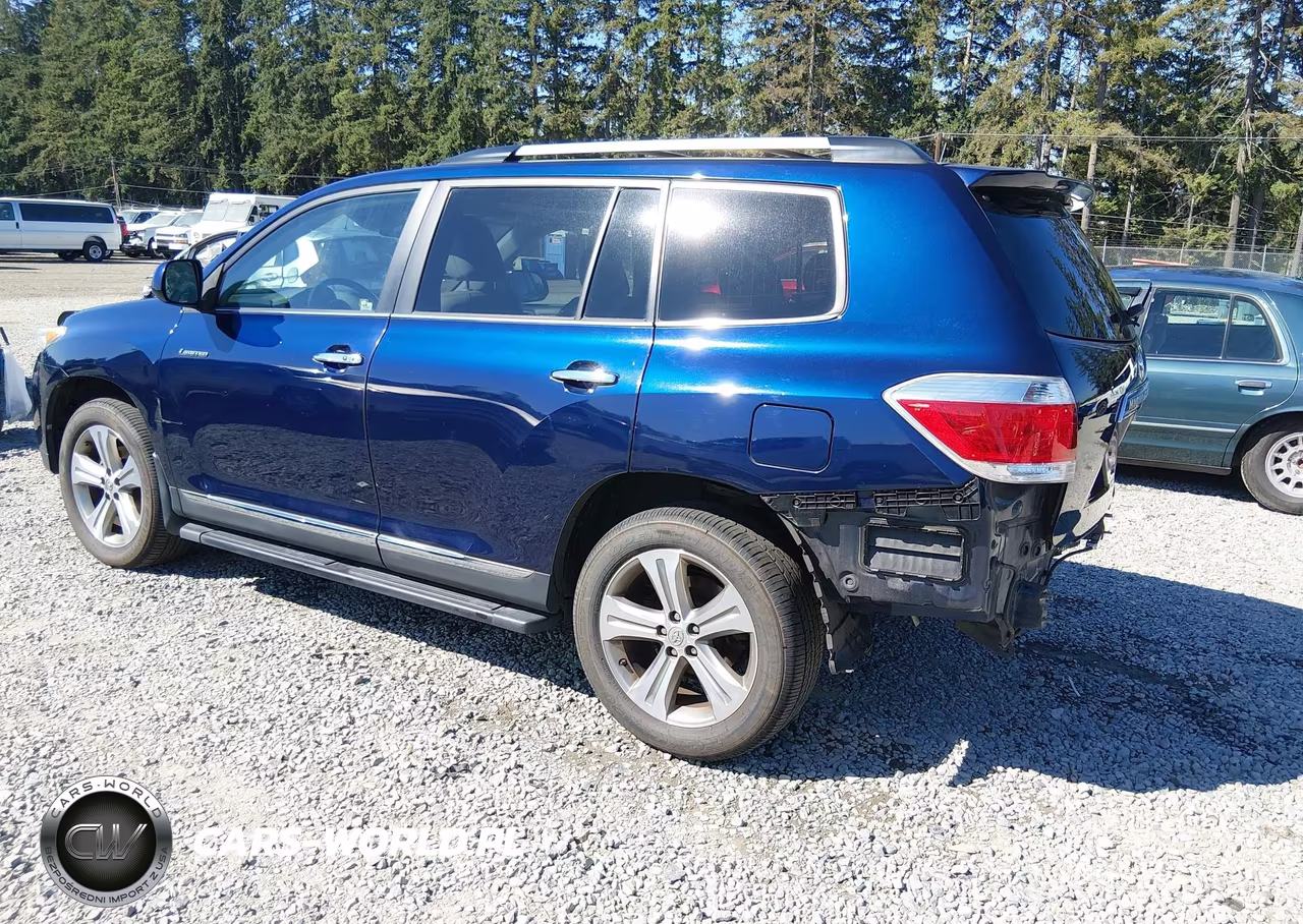 2011 Toyota Highlander Limited V6 VIN:5TDDK3EH5BS086675 - 3