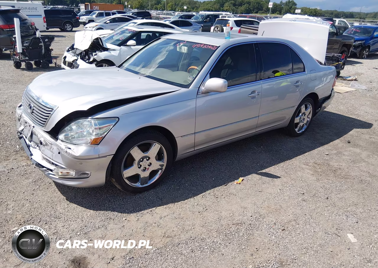 2005 Lexus Ls 430 VIN:JTHBN36F855008329 - 2