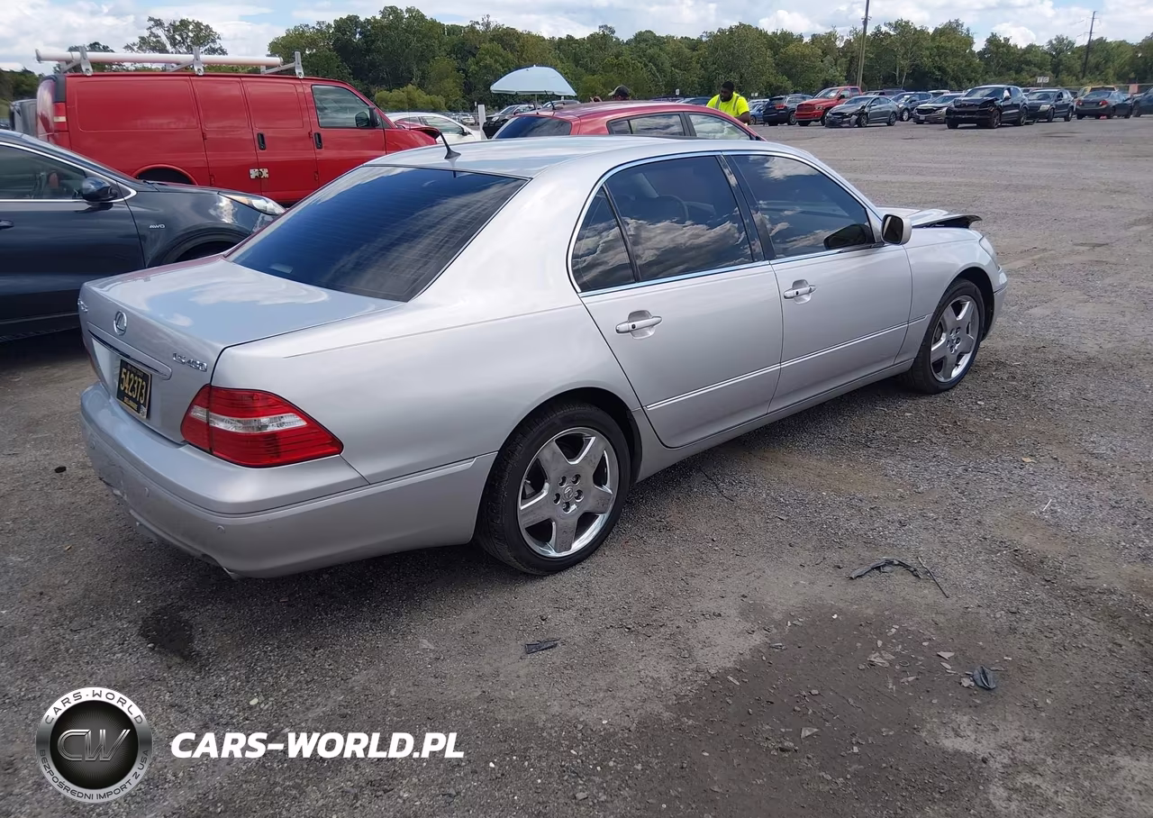 2005 Lexus Ls 430 VIN:JTHBN36F855008329 - 4