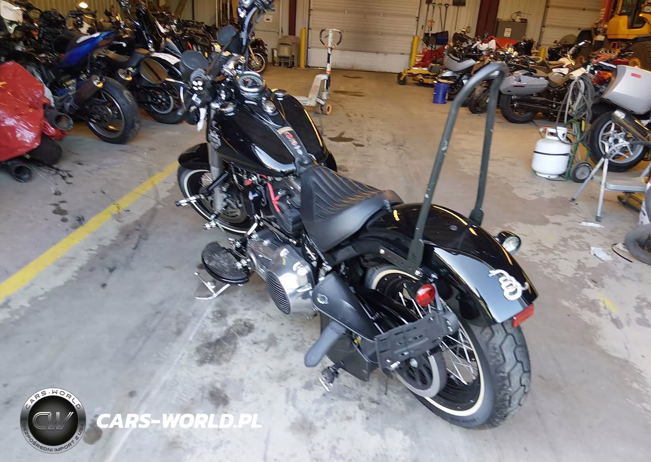 2014 Harley-Davidson Fls Softail Slim VIN:1HD1JRV11EB030447 - 3