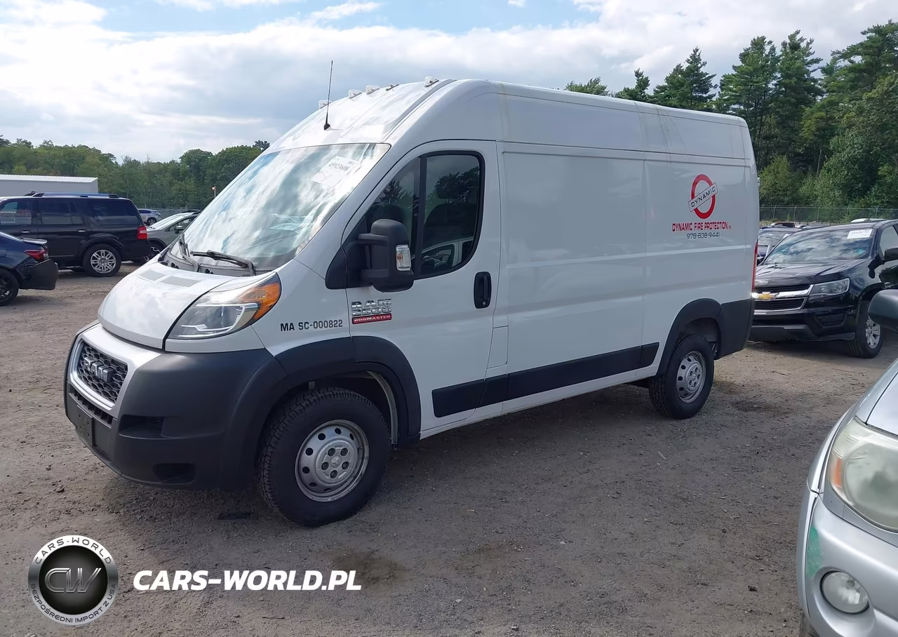 2020 Ram Promaster 2500 VIN:3C6TRVCG8LE100794 - 2