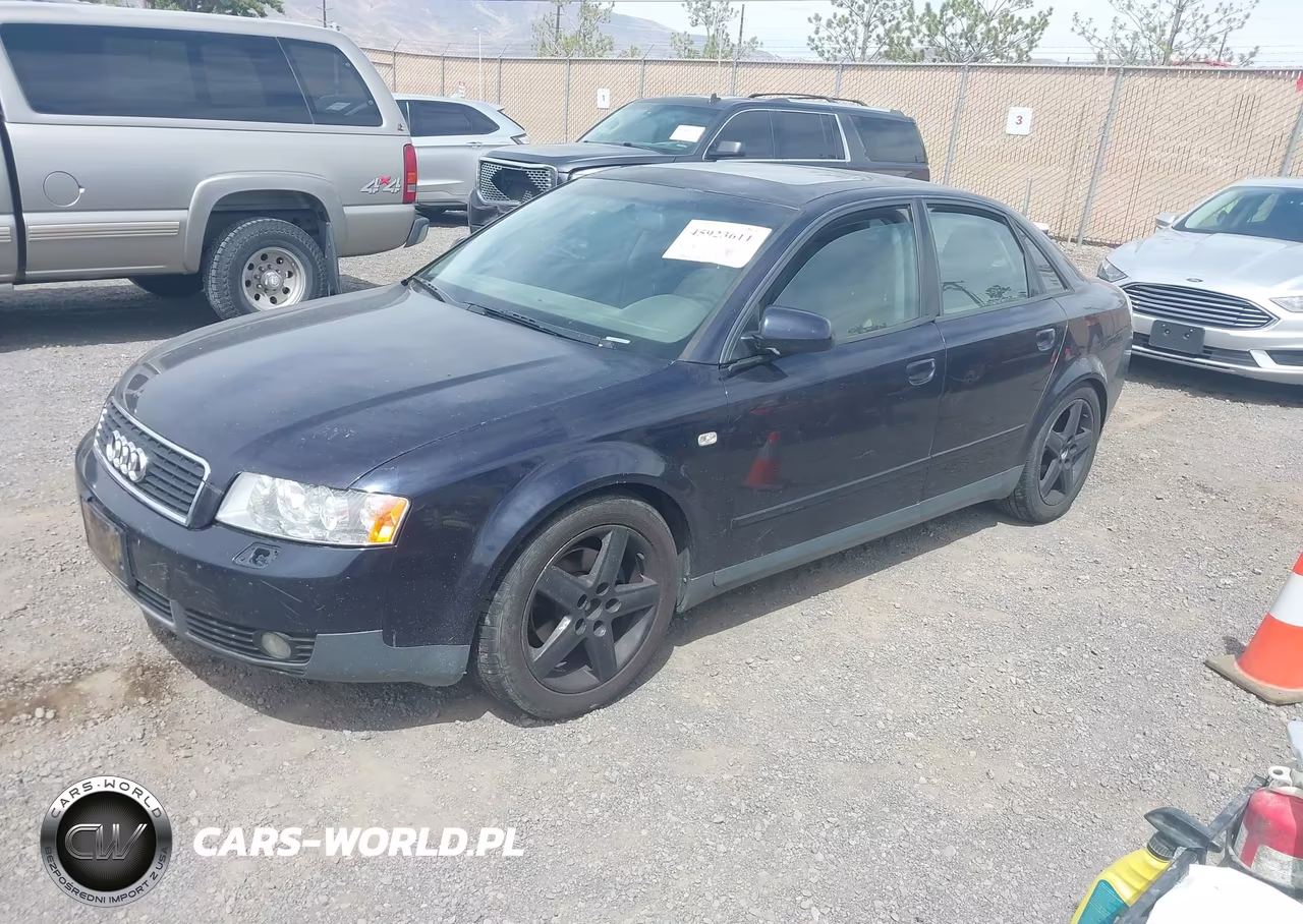 2003 Audi A4 1.8T VIN:WAUJC68E63A231091 - 2