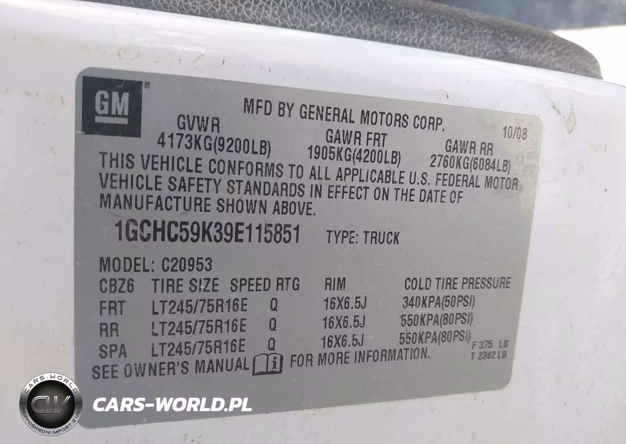 2009 Chevrolet Silverado 2500Hd Lt VIN:1GCHC59K39E115851 - 9