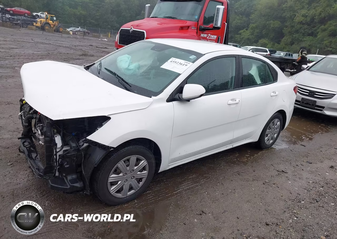2021 Kia Rio Lx VIN:3KPA24AD4ME409073 - 2