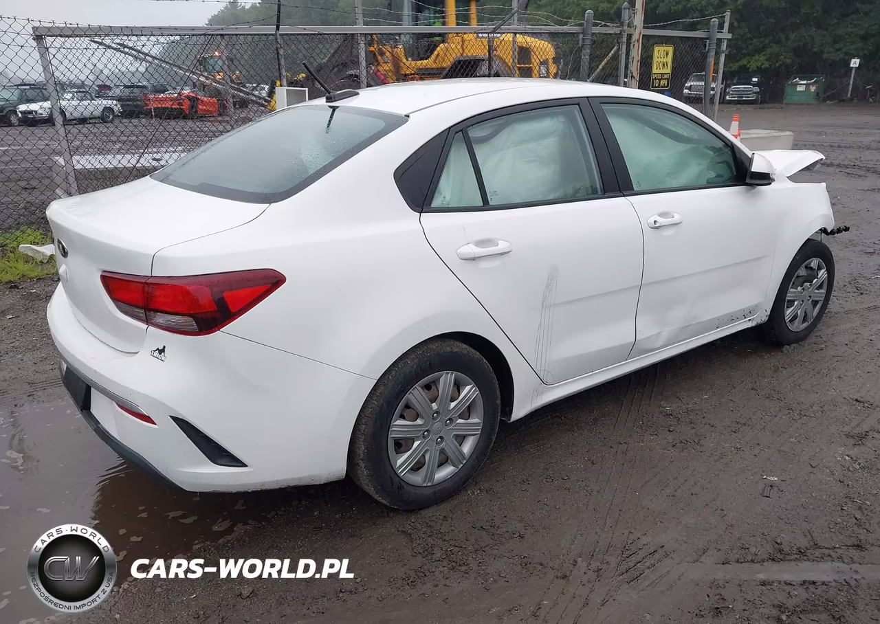 2021 Kia Rio Lx VIN:3KPA24AD4ME409073 - 4