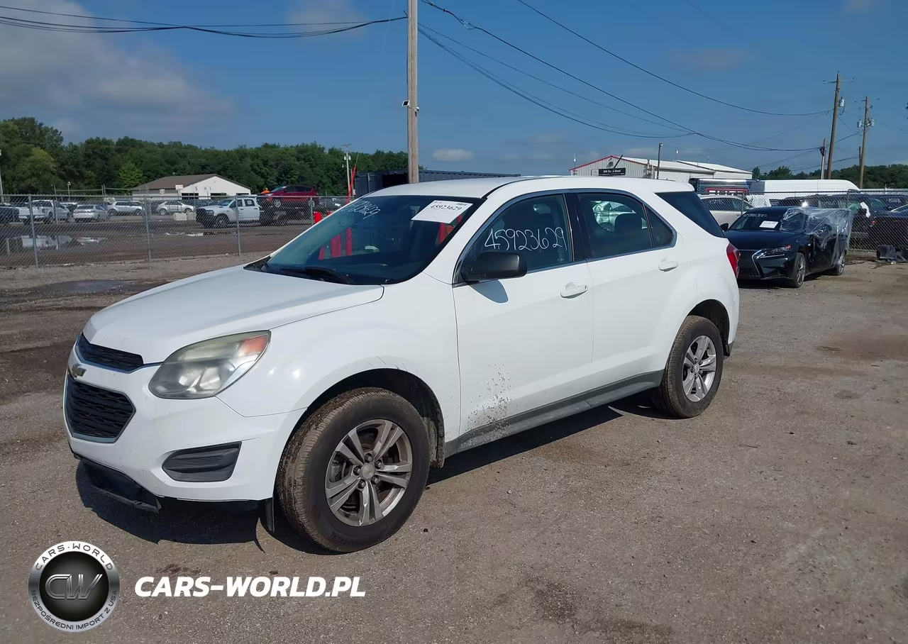2016 Chevrolet Equinox Ls VIN:2GNALBEK7G1158262 - 2