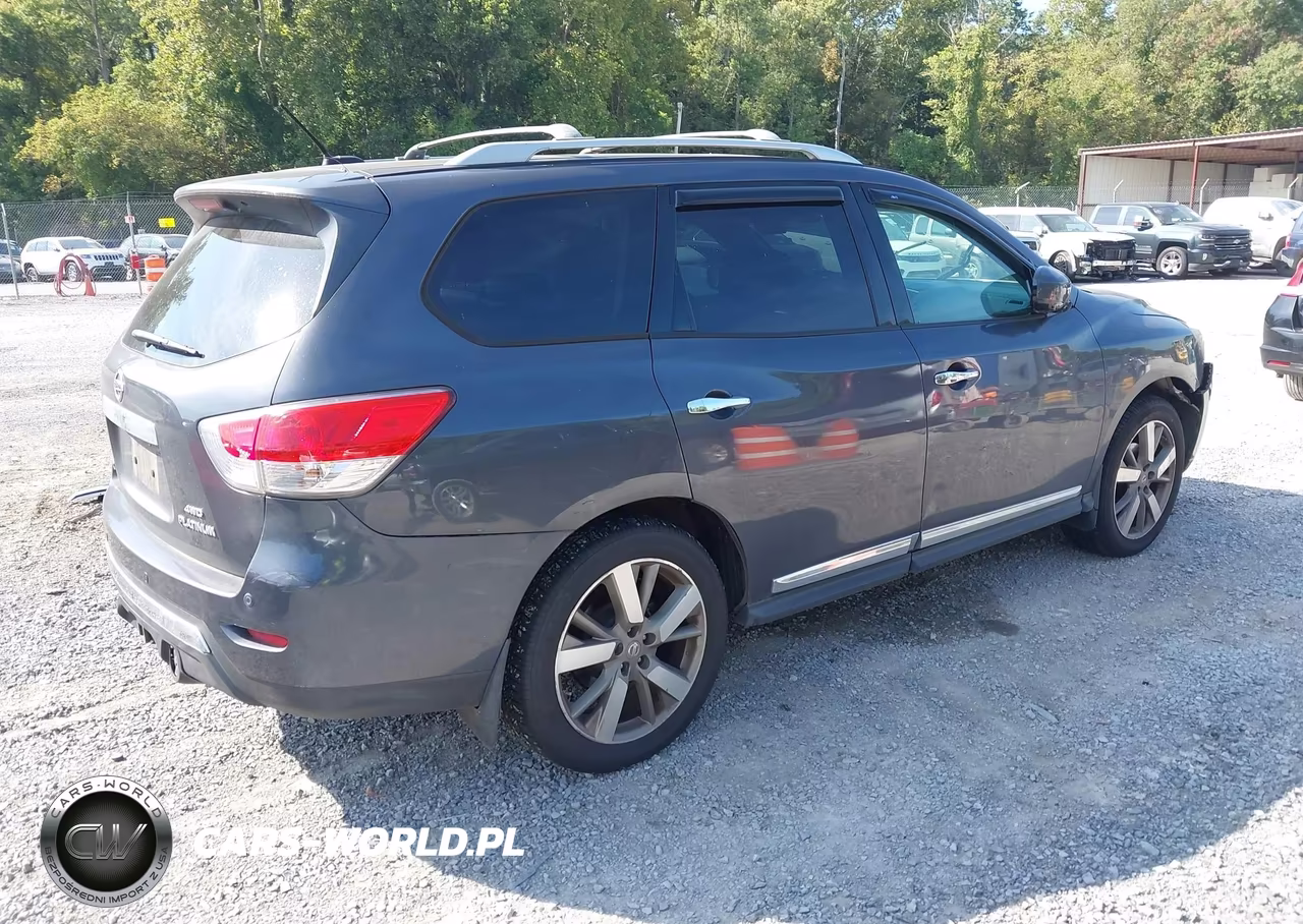 2014 Nissan Pathfinder Platinum VIN:5N1AR2MM5EC694253 - 4