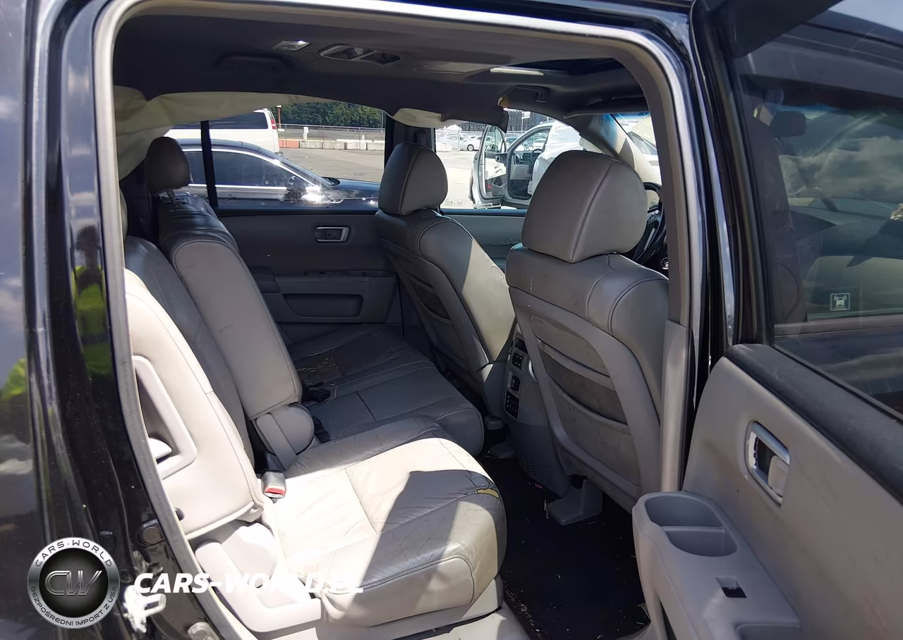 2009 Honda Pilot Ex-L VIN:5FNYF48639B041108 - 8