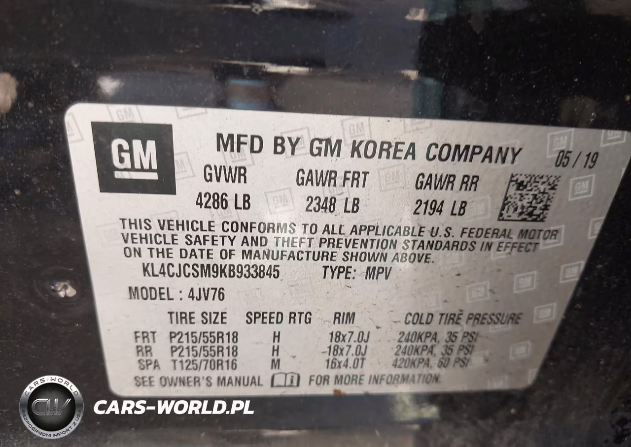2019 Buick Encore Fwd Essence VIN:KL4CJCSM9KB933845 - 9