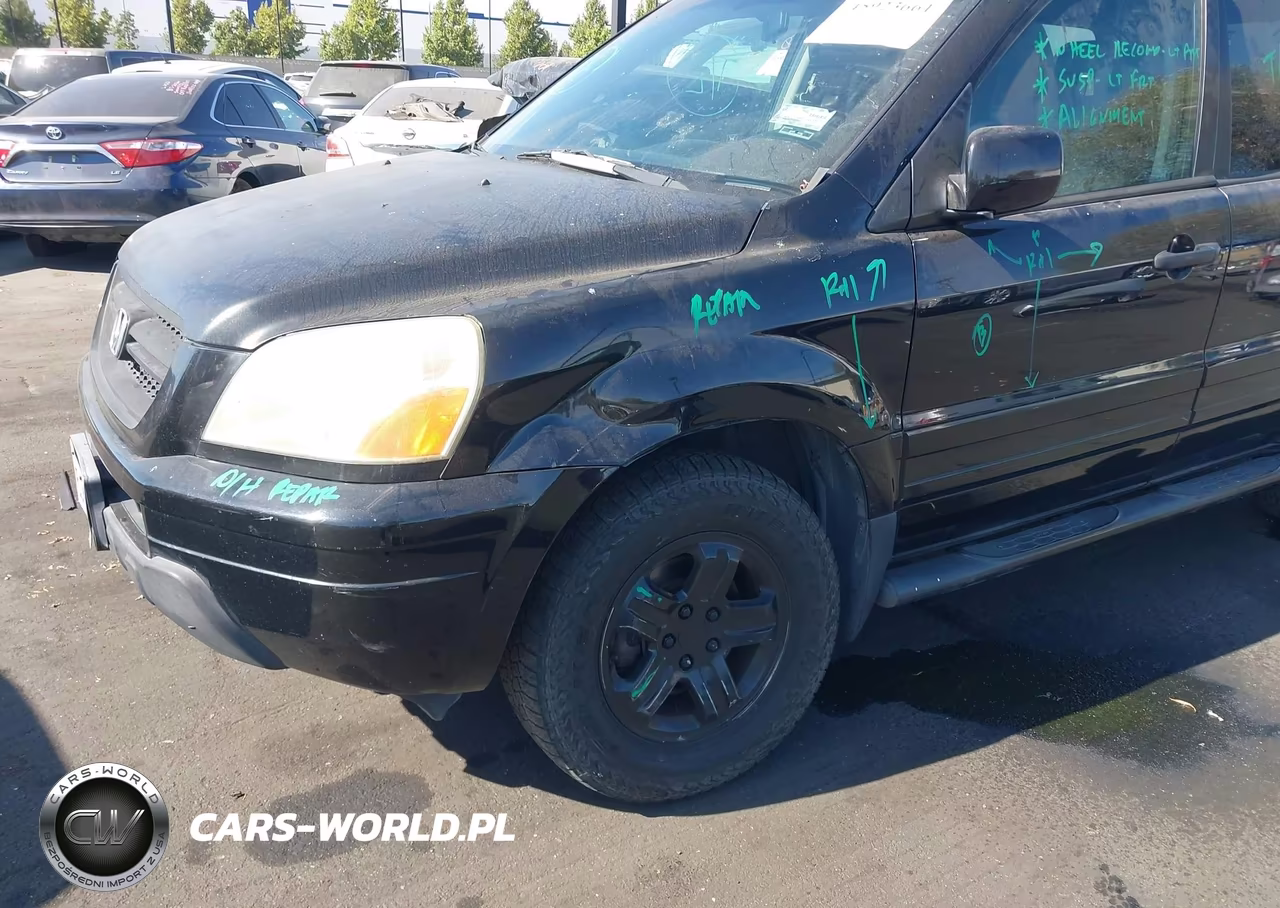 2004 Honda Pilot Ex-L VIN:2HKYF18634H600083 - 12
