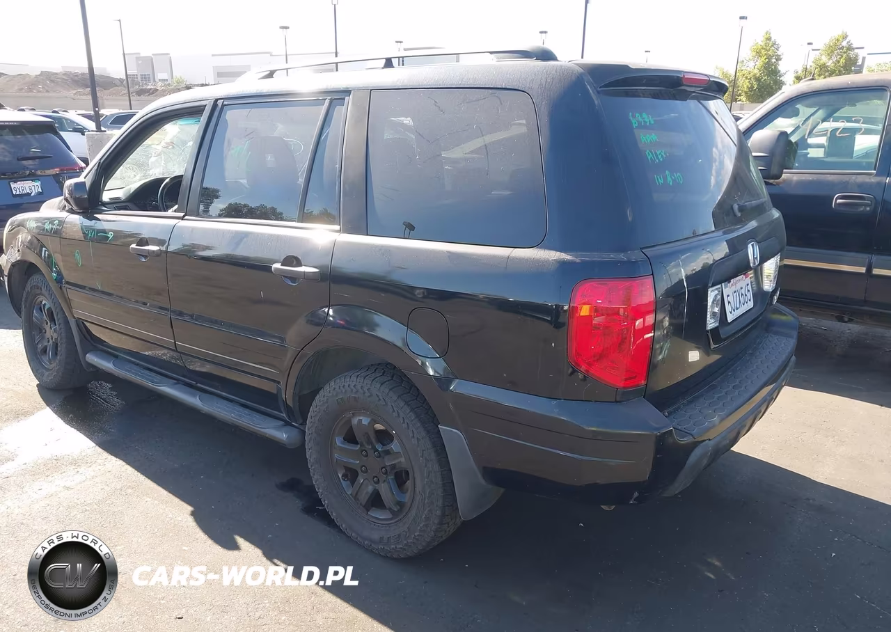 2004 Honda Pilot Ex-L VIN:2HKYF18634H600083 - 3