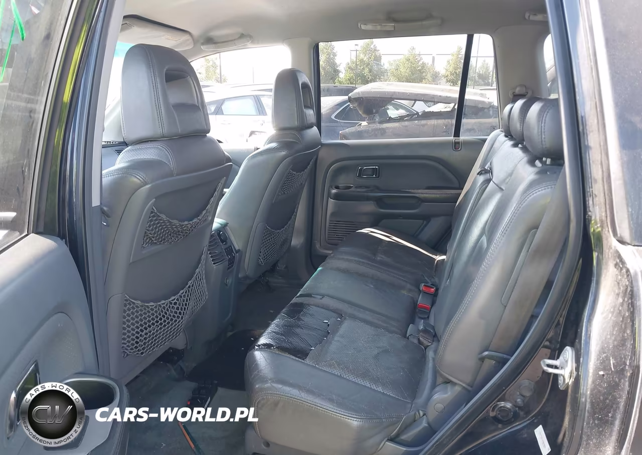 2004 Honda Pilot Ex-L VIN:2HKYF18634H600083 - 8