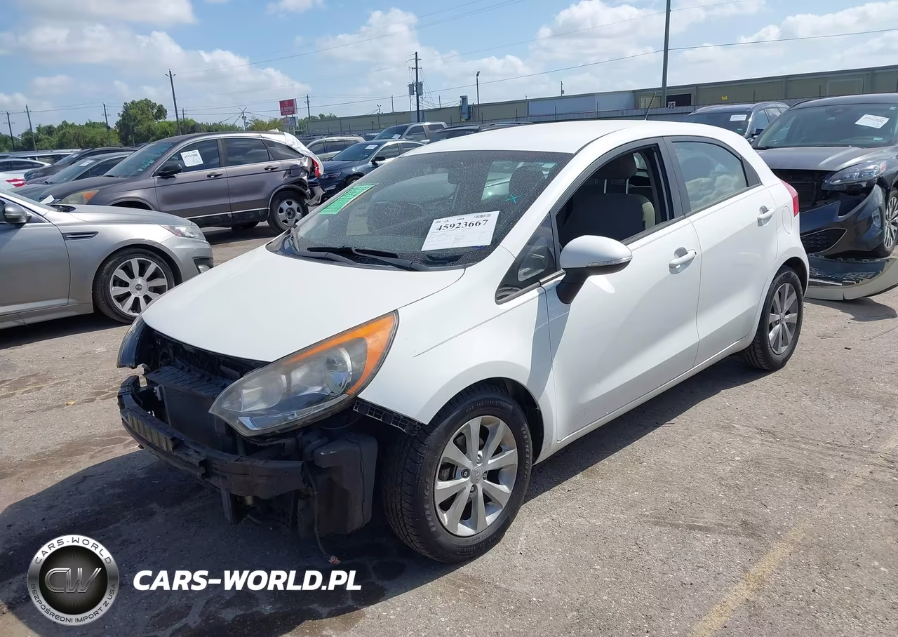 2014 Kia Rio Ex VIN:KNADN5A36E6391245 - 2